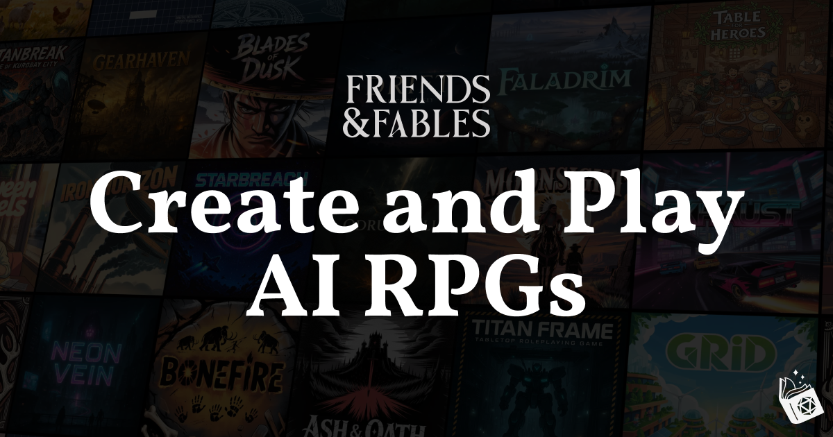 Friends & Fables - AI Game